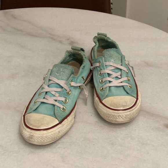 Converse Chuck Taylor Shoreline Slip on Sneakers Distressed - Picture 4 of 11